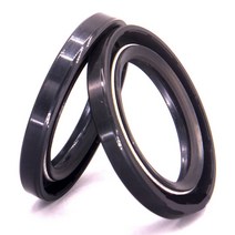 블랙 ID 50-75mm TC/FB/TG4 스켈레톤 오일 씰 링 NBR 더블 립 개스킷 회전 샤프트용, 03 50x65x10mm 1Pcs