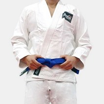 스칸다 블랭크 주짓수도복 띠포함 화이트 주짓수