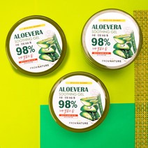 [할인]프럼네이처 알로에베라 98% 수딩젤 500g 3개