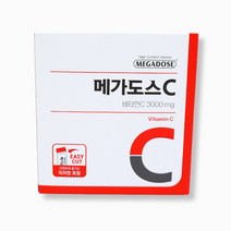 고려은단 메가도스C 3000 고함량 비타민C 100포 1박스