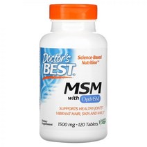 닥터스 베스트 OptiMSM MSM 1500mg 120정, 1개