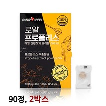 상아 프로폴리스 아연 1200mg X 90정 2박스 캔디 플라보노이드 페퍼민트 자일리톨 로얄프로폴리스캔디 꿀벌 효능 추천