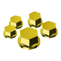 자동차 차량용 볼트 너트 30Pcs 오토바이 스크류 캡 너트 커버 장식 센터 몰딩 야마하 가와사키 혼다 스즈, 01 Gold