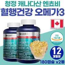 식약처 인증 고농축 EPA DHA 함유 산패없는 오메가쓰리 캐나다 FISHOIL 필수지방산 부모님 선물 엄마 아빠 혈행개선 영양제 비린내적은 엔초비 50대 남성 여성 고함량 오메가