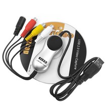 영상편집보드 ezcap usb 2.0 hd 비디오 캡처 tv dvd vhs dvr 변환, 협력사, 상자 포함