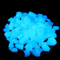 Shiny Stone 야광 자갈 어항 수족관 자갈 모래 장식용 바위 가정 및 요정 정원 스톤 305g/0.67파운드(옐로우 그린 8-15mm), 5-8mm, Yellow Green
