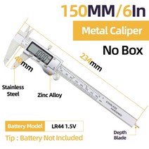 디지털각도자 분수 디지털 캘리퍼스 스테인레스 스틸 게이지 버니어 계측기 측정 도구 교정기, 09 Metal Caliper, 09 Metal Caliper