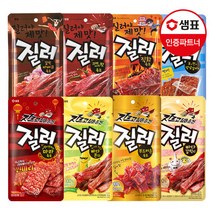 질러 육포 11종 혼합 x8개(골라담기) /간식/술안주/꾸이맨, 선택:04.질러 크레이지핫육포 30g x 8개