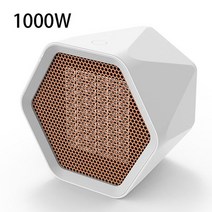euuk 플러그 미니 홈 난방 전기 히터 홈 히터 팬 600w1000w 두 기어 조절 가능한 겨울용 핸디 에어 팬 히터, 영국 플러그, 흰색 1000w