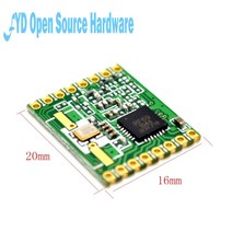 가축 사료 교반기 배합기 혼합 믹서 RFM69W 1 개 | 433MHZ 868MHZ 915MHZ FSK 트랜시버 모듈 13dBm 주파수, 01 433MHZ