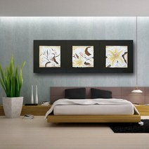 백합부조액자3p