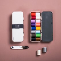 데이리브 봉봉 휴대용 반짇고리 세트, 화이트