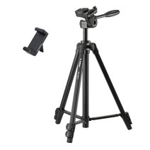 [Amazon.co.jp 한정]Velbon (벨본) 스마트 폰 삼각대 EX-230 II AZ 3 단 레버 록 전고 122 cm 다리 직경 17 mm 소형 3 Way 운대 퀵 슈 대응 알루미늄 다리 다리 컬러 블랙 017915500693