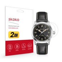 아트박스/스코코 해밀턴 카키 필드 머피 38mm 무반사 AR 보호필름 2매