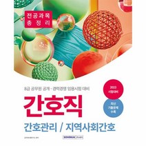 이노플리아 2023 간호직 간호관리 지역사회간호 전공과목 총정리 8급 공무원 공개 경력경쟁 임용시험 대비, One color | One Size