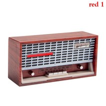 음식모형제작 미니어처 DIY 라디오 모델 레코더 플레이어 장난감 인형 가구 장식 하우스 레트로, 02 As Pictures Shown