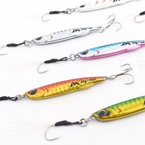틴셀 메탈지그 앤쵸비 핑크 40g 산천어 우럭 삼치 미노우 쏘가리 고등어루어