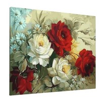 votgl DIY 명화그리기 꽃과풍경 동물 diy 그림그리기 세트 40 x 50 cm, 49.작약