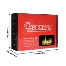 BriksMax-71043 빌딩 블록 세트 Led 조명 모델 미포함, 01 Briksmax Light Set