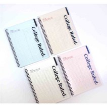 아이비스 PP 반반 좌철 노트 SP11479, 아이보리, 핑크, 블루, 소이밀크, 4개