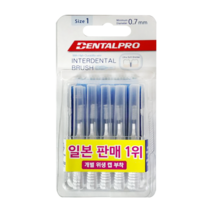 덴탈프로 치간칫솔 1번, 10개입, 1개