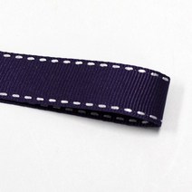 선물포장리본 꽃포장리본 골지 스티치 리본 (폭 5mm 길이90m)(폭 10mm/15mm 길이 45m), 54(청보라)