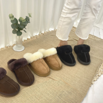 [마리엔코코] [S]양가죽 슬리퍼 겨울슬리퍼 퍼슬리퍼_l5152_DS