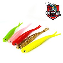 어부로 리얼쉐드 리뉴얼 OR 4인치 광어다운샷채비 광어다운샷웜 다운샷채비 다운샷 광어다운샷 엘리게이터, RS4-305