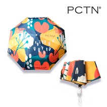 (PCTN 자동 3단 여성우양산) 두꺼운 암막천 20대 30대 경량 양산 겸 우산