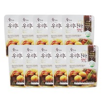 햇밤 우리나라 맛밤 10봉 아이 이유식 부모님 간식 선물, 우리나라맛밤 50g 30봉지