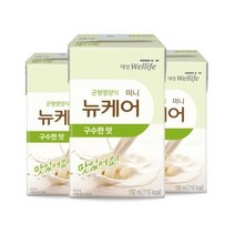 웰라이프 영양보충 뉴케어 미니 구수한맛 150ml x 32팩 고단백 간식 노인식 영양균형식 체중조절, 14set