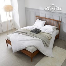 [UFO] 오크빌 리니아원목침대-퀸, 단품