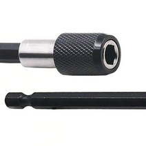 마그네틱 육각 전동드릴 연장 샹크 편리한 교체 달부착 길이조절, 150mm