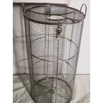 철망 수중펌프 양수기 보호커버 워터펌프 메쉬 케이스, 직경 35 높이 80cm