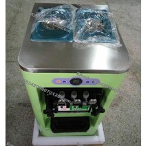소형 용량 미니 데스크 탑 상업용 가정용 13-18L R22 220v 50Hz 3 맛 소프트 아이스크림 메이커 기계, 한개옵션0