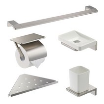 사틴 무광 스테인레스 욕실 악세사리, 1. MH윈도우(사틴)-비누대, 1개, 실버