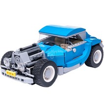 호환블럭 크리에이터 10252 Hot Rod 폭스바겐 비틀 개조 레이싱카 MOC-22200 창작 신제품