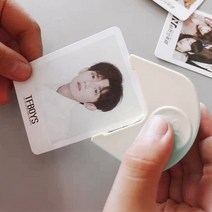 에스앤 엣지 코너 라운더 네컷 사진 라인더 증명사진 커팅기 커터기, 코너라운더(검정)