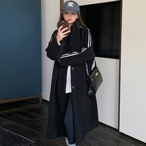 라라벨 여성용 뽀글이 가디건 케이드 라인 롱가디건