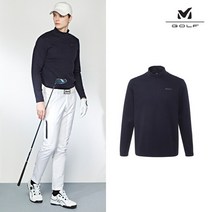 [MILLET GOLF] 밀레골프 양기모 모크넥 남성 네이비