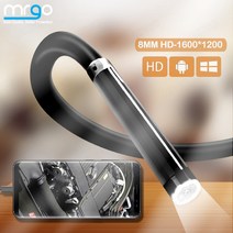차량 블랙박스 채널 1 2 후방 카메라8mm HD 내시경 카메라 방수 마이크로 8 LED IP67 자동차 산업용 스마트, 05 10m_02 Hard Cable