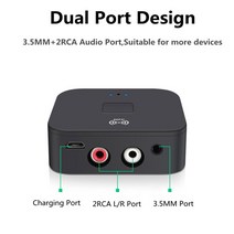 앰프스피커 NFC 수신기 블루투스 5.0 어댑터 3.5mm AUX 잭 자동차 키트 스피커 및 헤드폰 무선 수신기 스, 한개옵션0