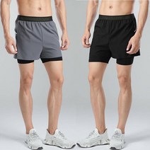 투인원쇼츠 실내외 스포츠 활동 트레이닝 바지