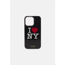 케이트 스페이드 뉴욕 휴대폰 엑서사리 HEART NY 인쇄된 핸드폰 케이스 13 프로 블랙