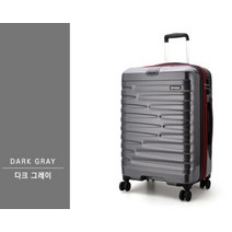 푸킨독 스와르미스 PC 24in 화물용 저소음캐리어 그레이