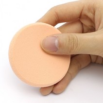 소프트 원형 메이크업 스펀지 화장 메이크업퍼프 1p, 상세페이지 참조