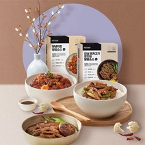 맛있저당 당뇨질환자용 식단형덮밥소스 2종(양념치킨180g/ 돼지 안심 장조림160g), 단품)양념치킨덮밥소스 1인분180g