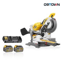 디월트 DHS780T2 탁상슬라이드원형톱 120V 2.0Ah 2팩 12인치