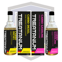 트리 타늄 연료첨가제 카르보 디젤/가솔린 300ml (옵션선택) 엔진마모감소 빠른 연료라인 세정 엔진출력감소 개선 피스톤 헤드 청소, 가솔린 300ml
