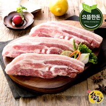 [으뜸한돈] 국내산 한돈 냉장 삼겹살 1kg (숯불용), 단품